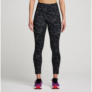 Women's | Saucony Fortify Crop Tight - Fleet Feet Exclusive