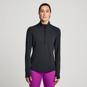 Women's | Saucony Triumph 3D 1/2 Zip - Fleet Feet Exclusive
