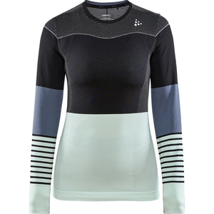 Women's | Craft Fuseknit Comfort Blocked Run Long Sleeve