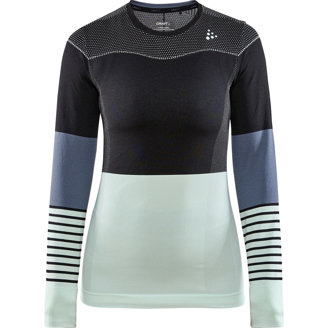 Women's | Craft Fuseknit Comfort Blocked Run Long Sleeve