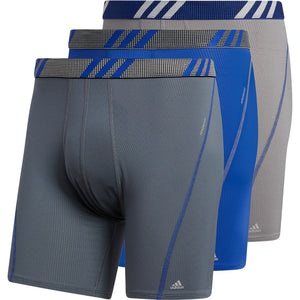 Men's | Adidas Performance Mesh 3 Pack Boxer Briefs