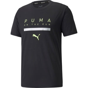 Men's | Puma Run Logo Short Sleeve