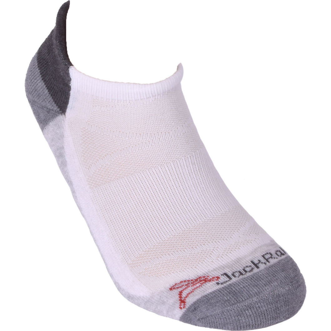 Jackrabbit No Show Tab Cushion Performance Running Sock
