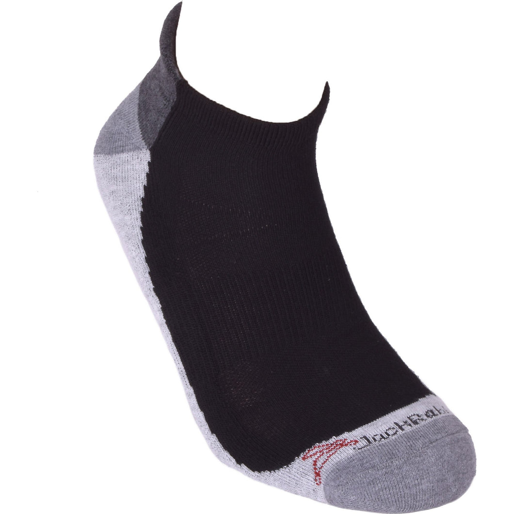 Jackrabbit No Show Tab Cushion Performance Running Sock