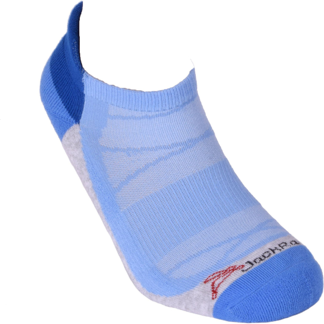 Jackrabbit No Show Tab Cushion Performance Running Sock