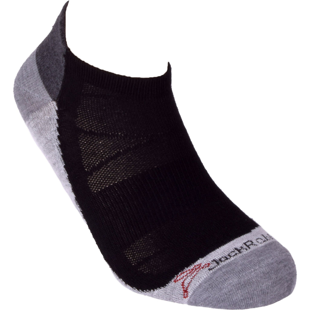 Jackrabbit No Show Tab Lite Performance Running Sock