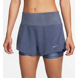 Women's | Nike Dri-FIT Swift Mid-Rise 3" 2-in-1 Shorts