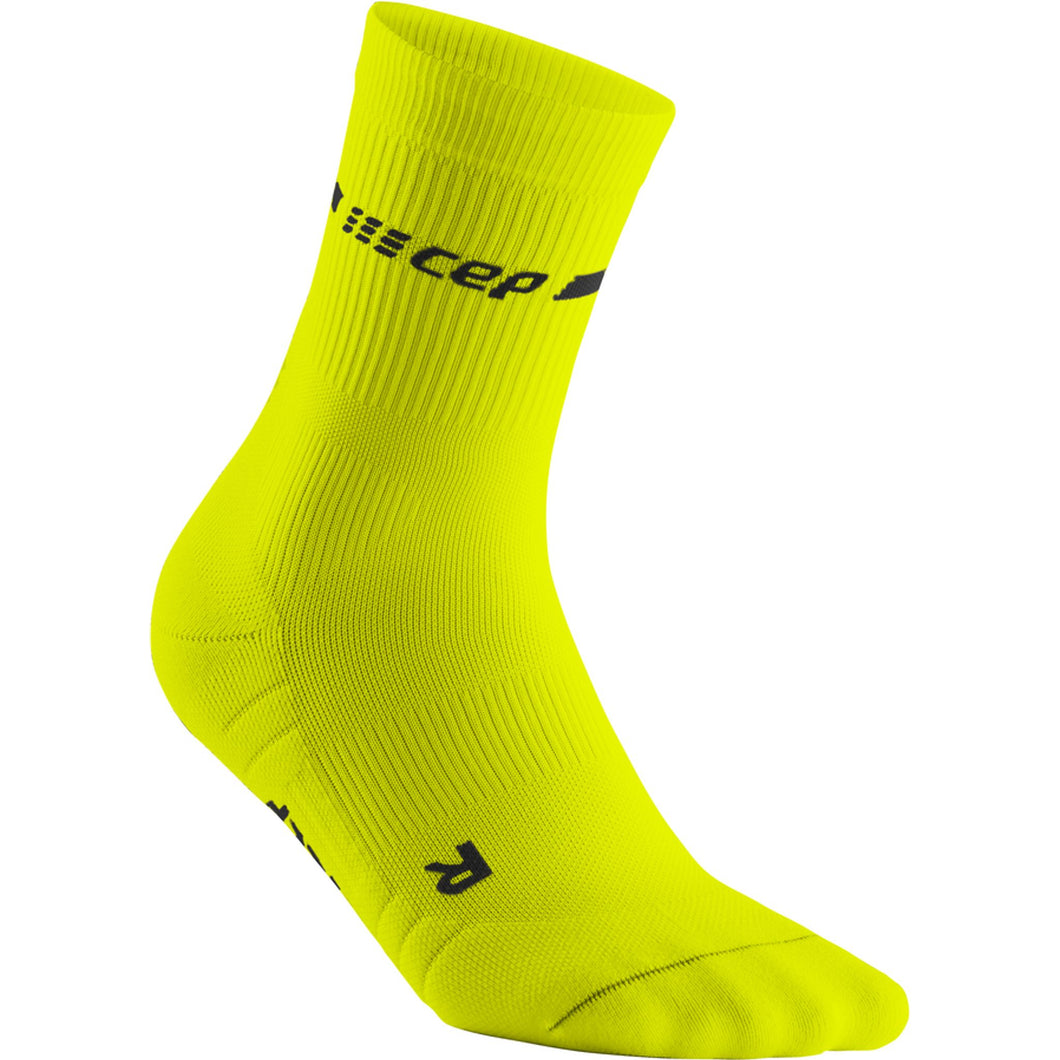 Men's | CEP Neon Mid Cut Compression Socks