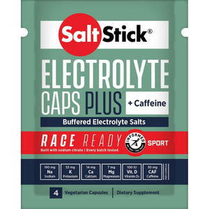 SaltStick Race Ready Caps Plus - 4ct