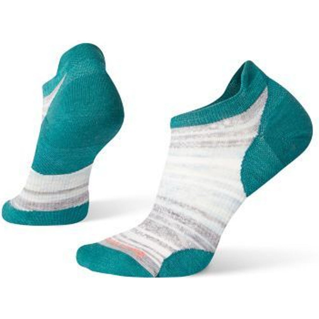 Women's | Smartwool PhD® Run Ultra Light Striped Micro Socks
