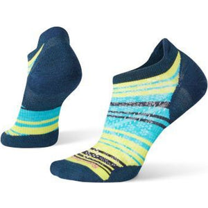 Women's | Smartwool PhD® Run Ultra Light Striped Micro Socks