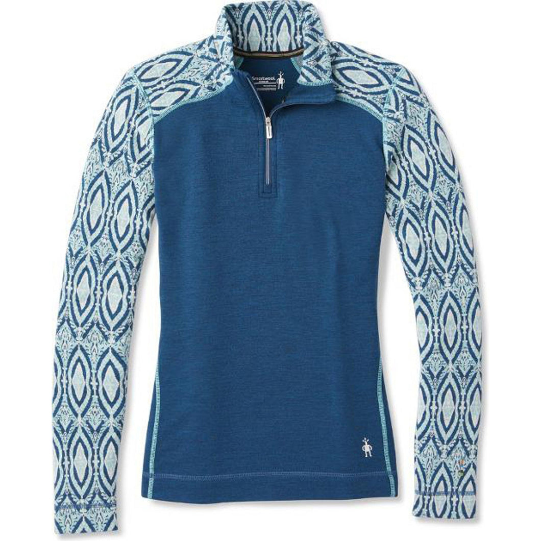 Women's | SmartWool Merino 250 Base Layer Pattern Quarter Zip