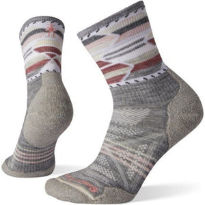Women's | Smartwool PhD Outdoor Light Pattern Mid Crew
