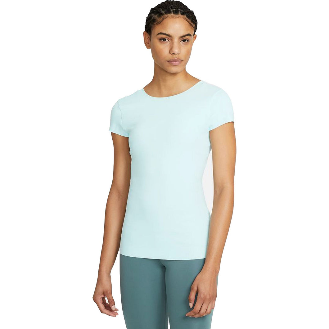 Women's | Nike Yoga Luxe Short Sleeve Top