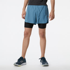 Men's | New Balance Q Speed 5" 2-in-1 Short