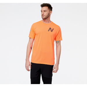 Men's | New Balance Graphic Impact Run Short Sleeve - United Airlines NYC Half