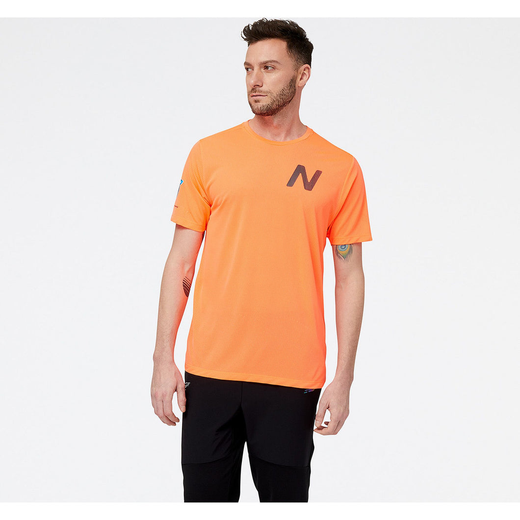 Men's | New Balance Graphic Impact Run Short Sleeve - United Airlines NYC Half