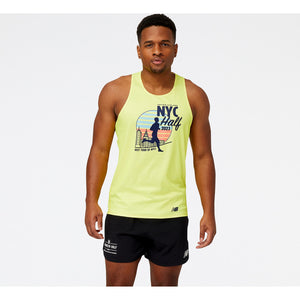 Men's | New Balance Printed Run Singlet - United Airlines NYC Half