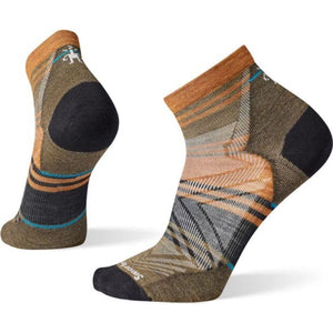 Men's | Smartwool Run Zero Cushion Ankle Pattern Sock