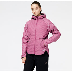 Women's | New Balance Reflective Print Impact Run Heat Jacket